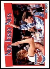 New Jersey Nets 1991-92 Hoops Base Set card
