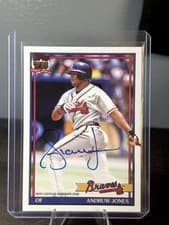 Andruw Jones 2026 Topps 1991 Topps Autographs card