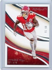 Tyreek Hill 2020 Panini Immaculate Collection card