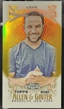 T. J. Lavin 2021 Topps Allen & Ginter X card
