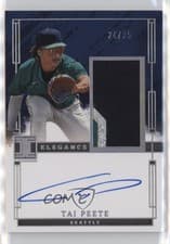 2024 Panini Impeccable Elegance Prospect Jersey Autographs Tai Peete #EPJ-TP