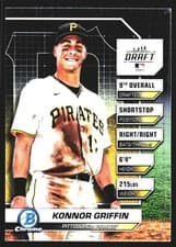 Konnor Griffin 2024 Bowman Draft Night card
