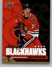 2025-26 Upper Deck Chicago Blackhawks Centennial Box Alex Vlasic #58 card