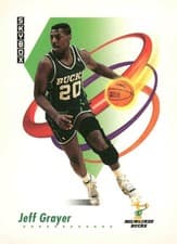 Jeff Grayer 1991-92 SkyBox Base Set card