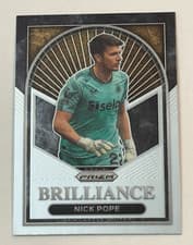 Nick Pope 2023 Panini Prizm Premier League Brilliance card