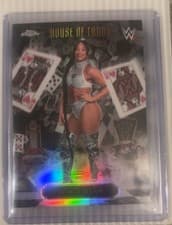 2026 Topps Chrome WWE House of Cards Bianca Belair #HOC-13 card