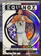 2024-25 Panini Obsidian Equinox Victor Wembanyama #18 card