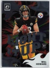2025 Donruss Optic Light it Up Will Howard #7 card