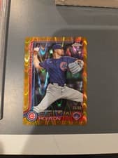 2025 Topps Chrome Update Sapphire Base Set Cade Horton #USC102 card