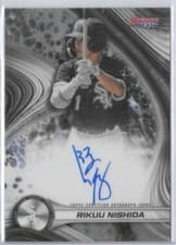 2024 Bowman's Best Best of 2024 Autographs Rikuu Nishida #B24-RN card