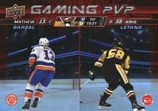 2024-25 Upper Deck Gaming PVP Mathew Barzal / Kris Letang #GPVP-15 card
