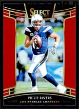 Philip Rivers 2018 Panini Select card