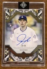 2025 Topps Transcendent Collection Transcendent Collection Autographs Roki Sasaki #TAC-RS card