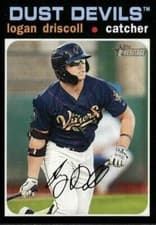 Logan Driscoll 2020 Topps Heritage Minor League card