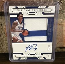 Paolo Banchero 2022 Panini National Treasures Collegiate card