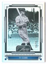 2025 Panini Three and Two Base Set Ty Cobb #106 card