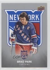 2025-26 Upper Deck New York Rangers Centennial Captains Brad Park #177 card