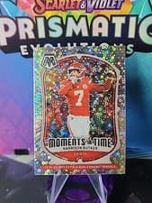 Harrison Butker 2024 Panini Mosaic Moments in Time card
