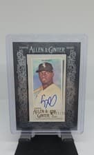 Luis Robert 2020 Topps Allen & Ginter Mini Autographs card