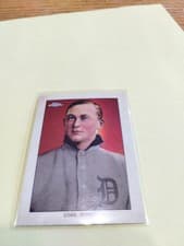2019 Topps Complete Set Chrome Greatest Card Reprints Ty Cobb #11