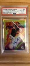 2024 Bowman Chrome Ascensions Autographs Jackson Holliday #BAA-JH card