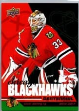 2025-26 Upper Deck Chicago Blackhawks Centennial Box Scott Darling #20 card