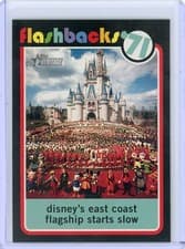 Walt Disney World opens 2020 Topps Heritage News Flashbacks card