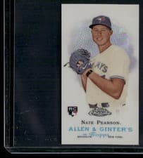 Nate Pearson 2021 Topps Allen & Ginter Mini Rookie Design Variations card