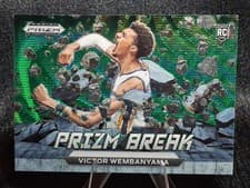 Victor Wembanyama 2023 Panini Prizm Draft Picks Break card
