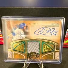 2026 Topps Tier One Autographed Tier One Relics Alex Gordon #AT1R-AGO card
