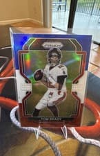 Tom Brady 2021 Panini Prizm card