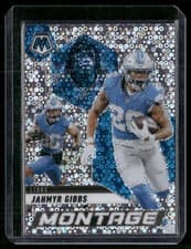 2025 Panini Mosaic Montage Jahmyr Gibbs #15 card
