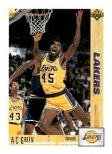 1991-92 Upper Deck Base Set A.C. Green #177