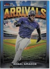 2025 Finest Arrivals Adael Amador #A-16 card