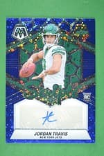 2024 Panini Mosaic Rookie Scripts Jordan Travis #RS-JTS card