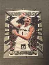 Victor Wembanyama 2023 Donruss Optic My House card