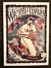 Chris Sale 2025 Topps Allen and Ginter Wicked Curves card