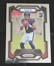 C.J Stroud 2023 Panini Prizm card