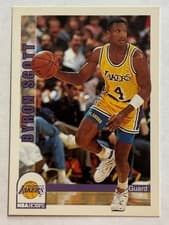 Byron Scott 1992-93 Hoops Base Set card