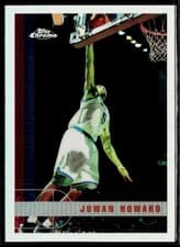 Juwan Howard 1997 Topps Chrome card