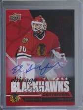 2025-26 Upper Deck Chicago Blackhawks Centennial Box Set Autographs Ed Belfour #44 card