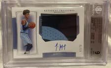 JA Morant 2019 Panini National Treasures card