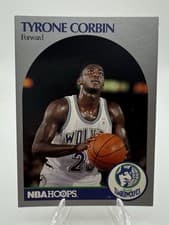 Tyrone Corbin 1990-91 Hoops Base Set card