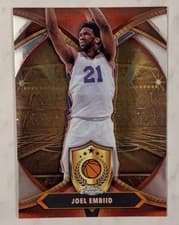 Joel Embiid 2024 Topps Chrome Ball of Duty card