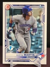 2021 Bowman 1st Edition Austin Martin #BFE-87