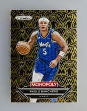 2024-25 Panini Prizm Monopoly Millionaire Black Paolo Banchero #B9 card