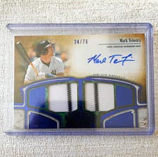 2026 Topps Tier One Autographed Tier One Relics Mark Teixeira #AT1R-MT card