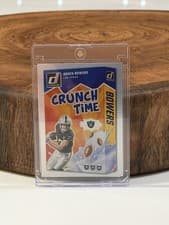 2025 Donruss Crunch Time Brock Bowers #CRU-BBO card