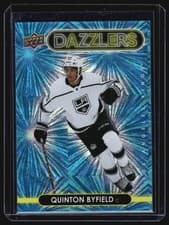 Quinton Byfield 2021 Upper Deck Dazzlers card
