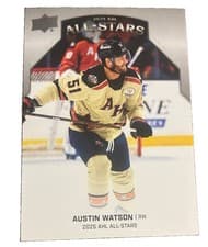 2025-26 Upper Deck AHL Base Set Austin Watson #92 card